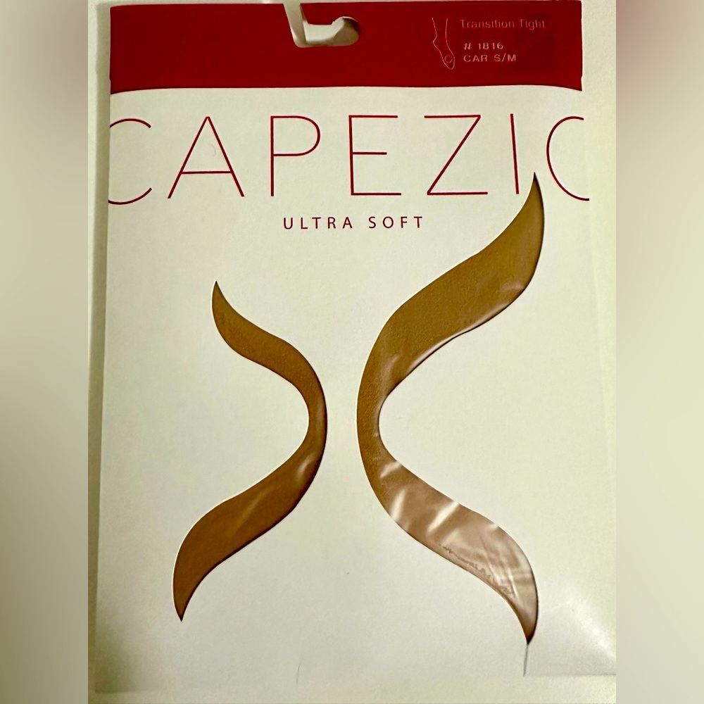 New Capezio Women’s Transition Tights -Caramel Size S/M